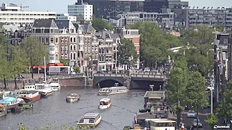 Vanaf het dak van Hotel Nes