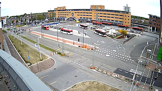 Bouwcam bij Station NS