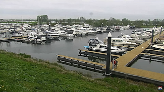Holland Marina vanaf Havengebouw