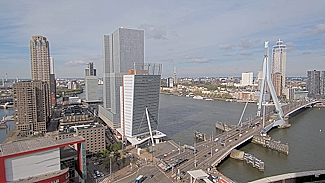KPN LED-wall / Erasmusbrug