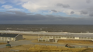 Vanaf Strandhotel Noordzee