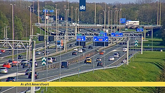 A1 t.h.v. Amersfoort