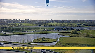 A9 t.h.v. knooppunt Holendrecht