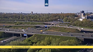 A10 t.h.v. knooppunt Amstel