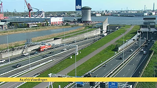 A4 t.h.v. Vlaardingen (Beneluxtunnel)