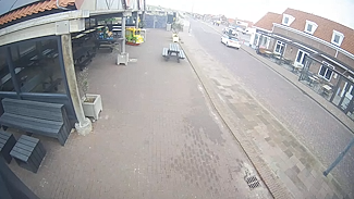 Straatbeeld Melis Seafood